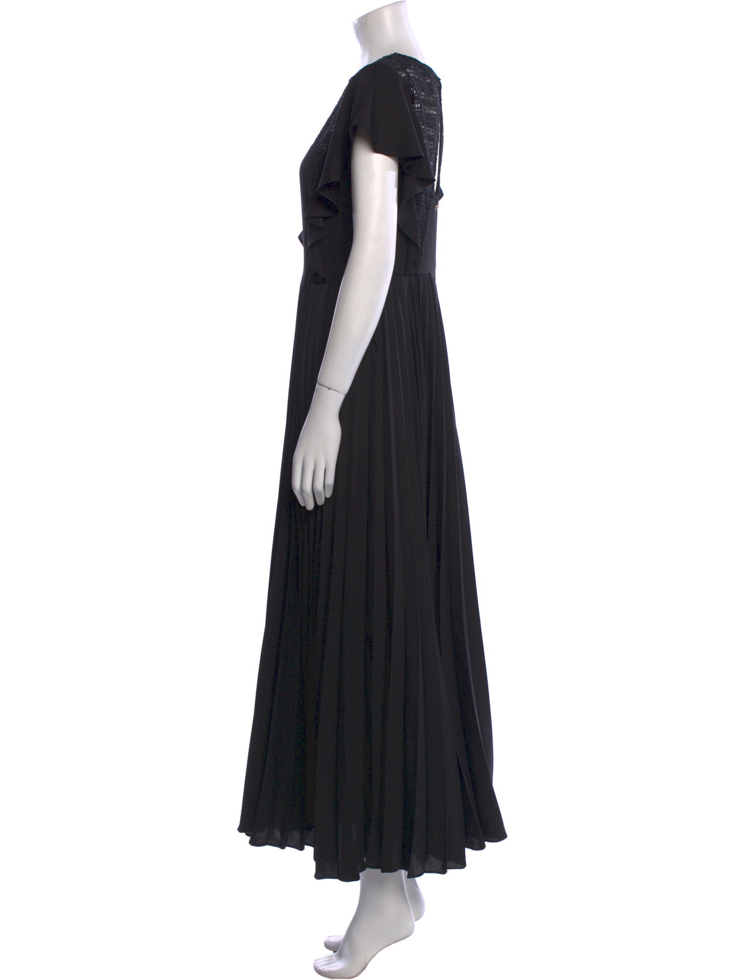TWINSET Crew Neck Long Dress