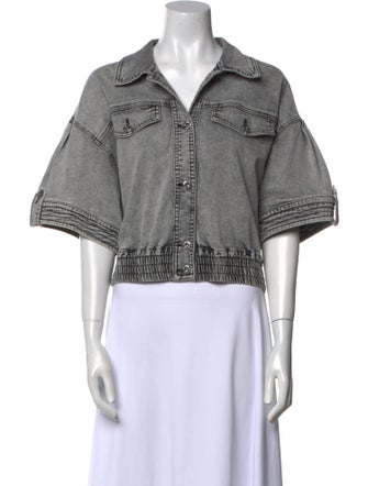 TWINSET Short Sleeve Crop Top