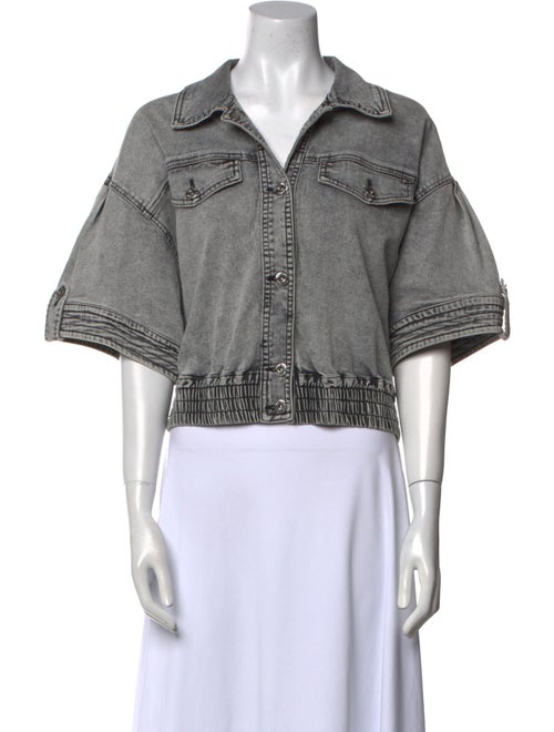 TWINSET Short Sleeve Crop Top