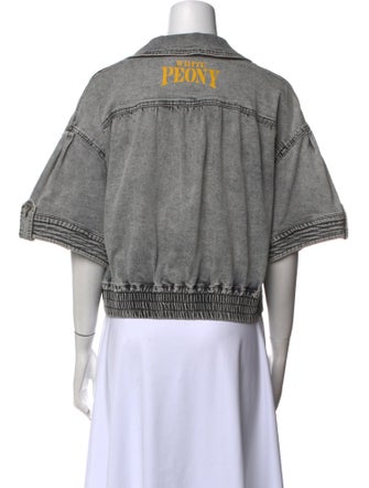 TWINSET Short Sleeve Crop Top