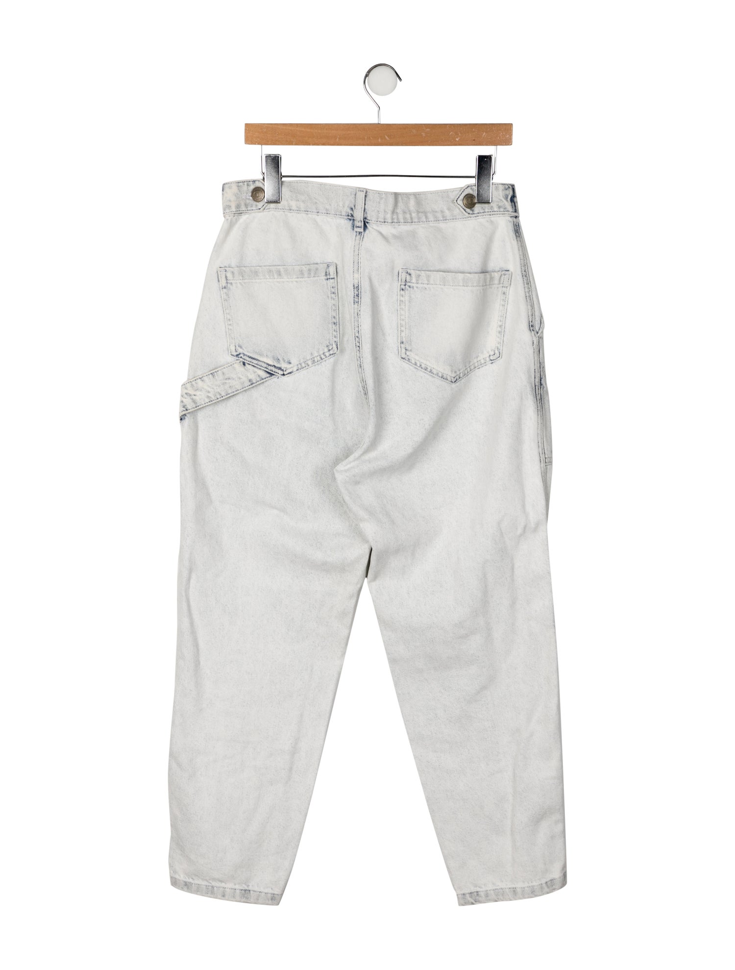 TWINSET High-Rise Straight Leg Jeans