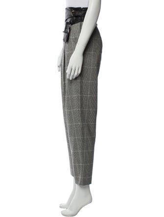 TWINSET Wool Straight Leg Pants