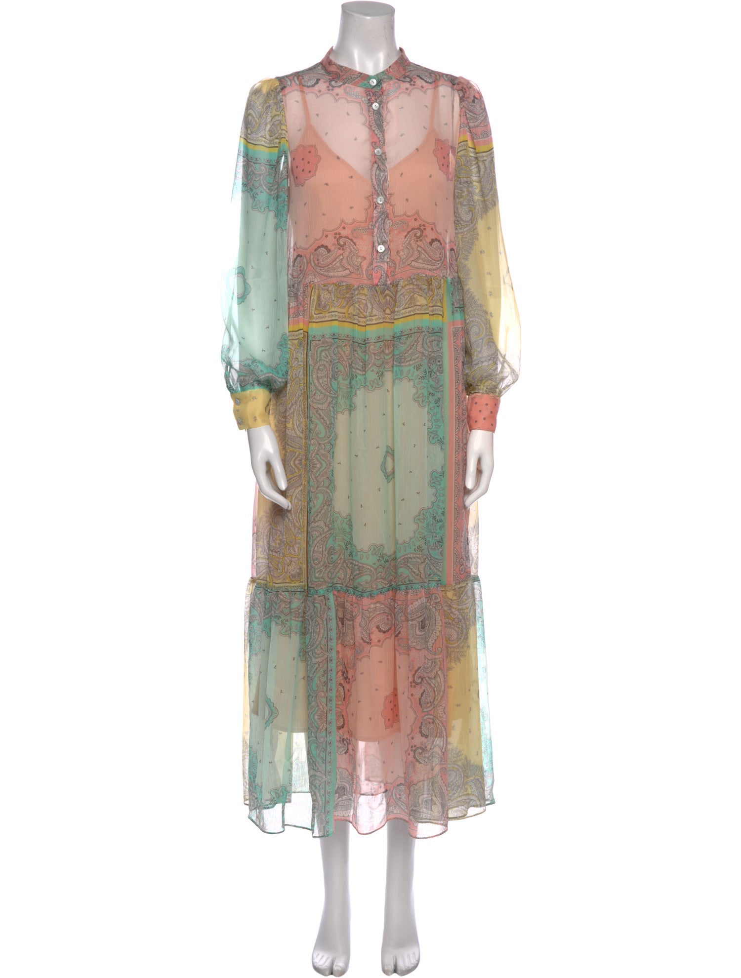 TWINSET Paisley Print Long Dress