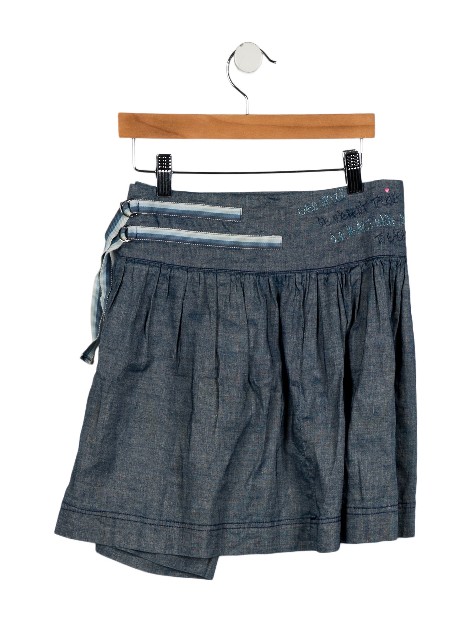 TWINSET Girls' Denim Skirt