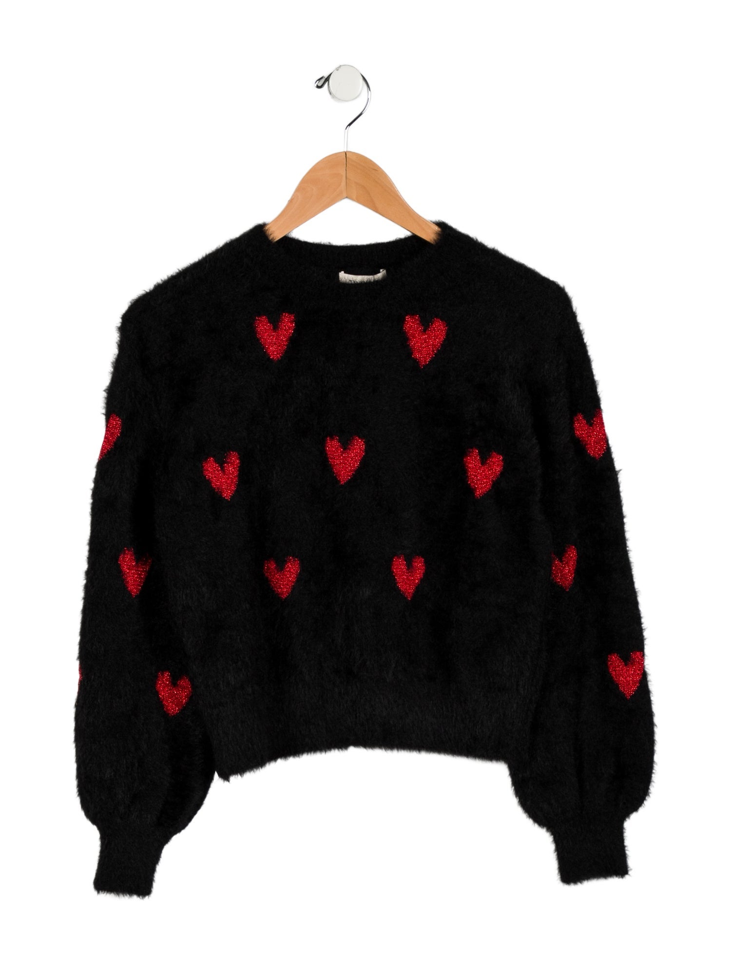 TWINSET Girls' Heart Print Sweater w/Tags