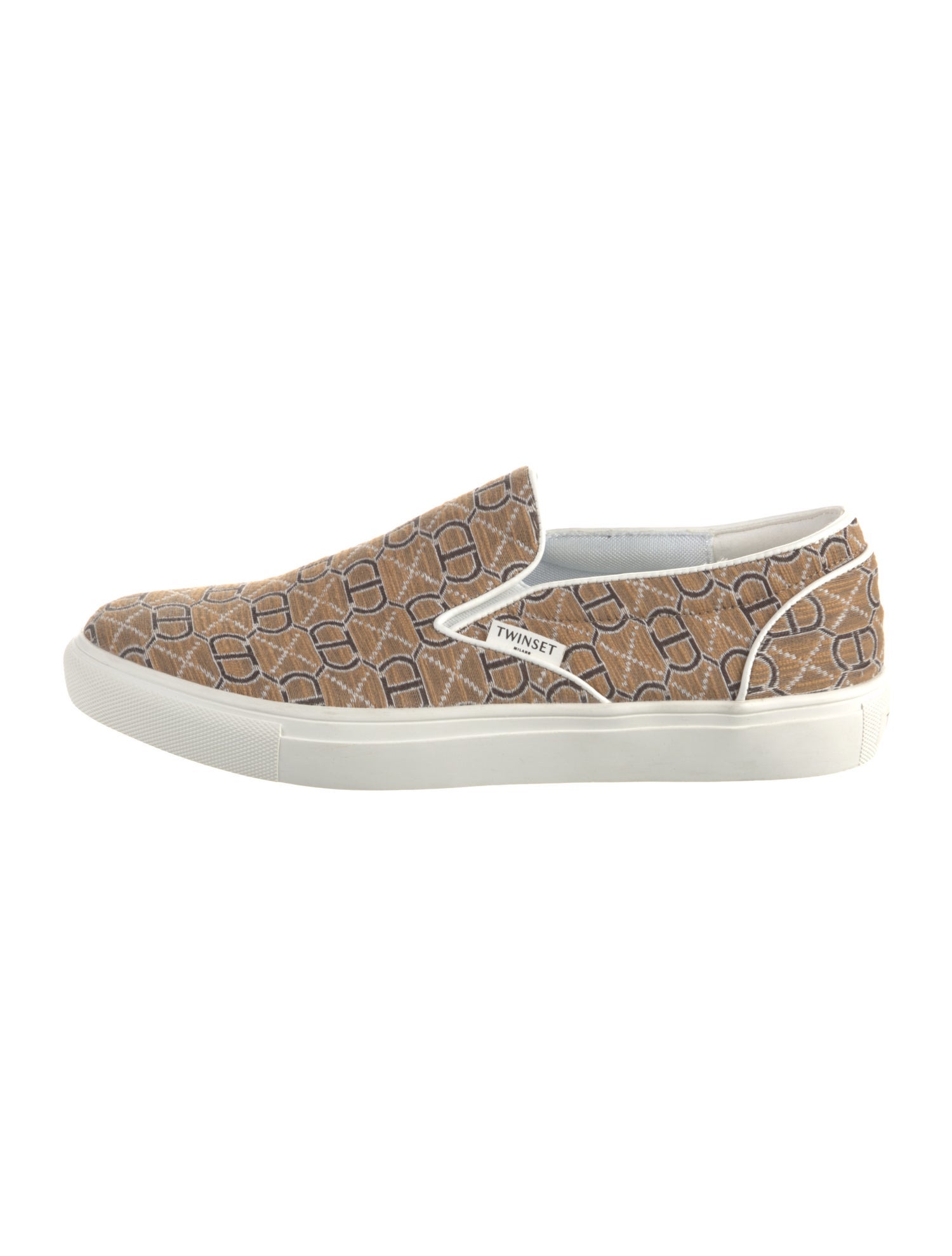 TWINSET Canvas Printed Sneakers