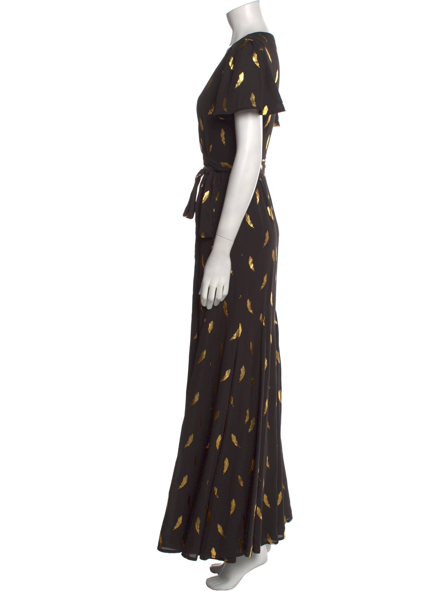 Tularosa Printed Long Dress
