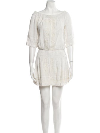 Tularosa Scoop Neck Mini Dress