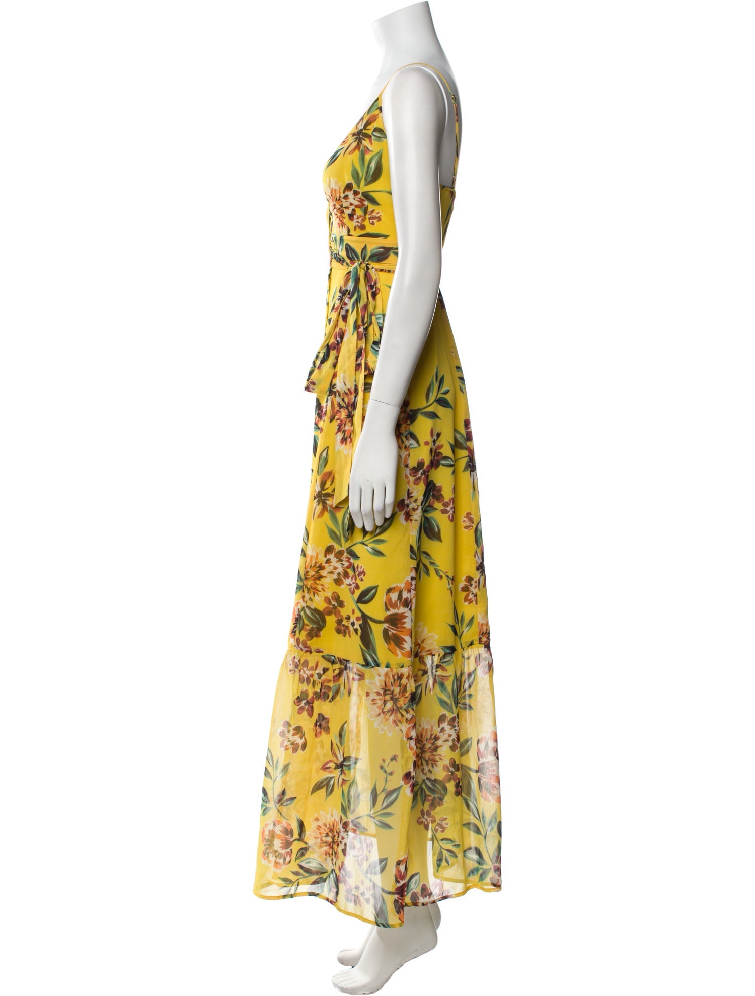 Tularosa Floral Print Long Dress