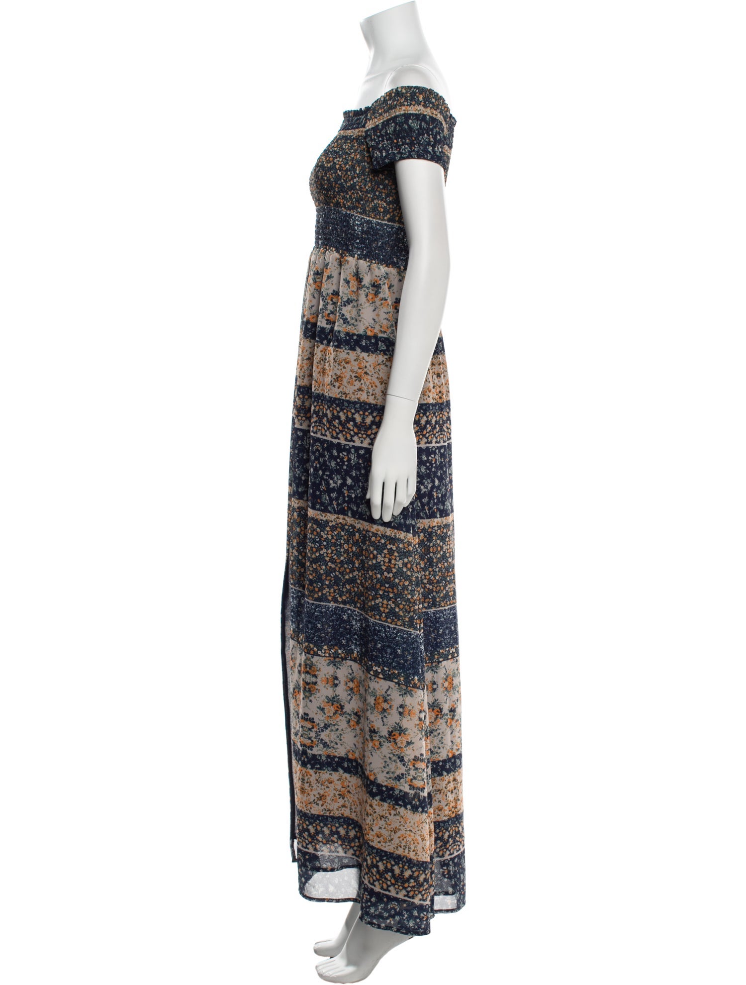 Tularosa Printed Long Dress