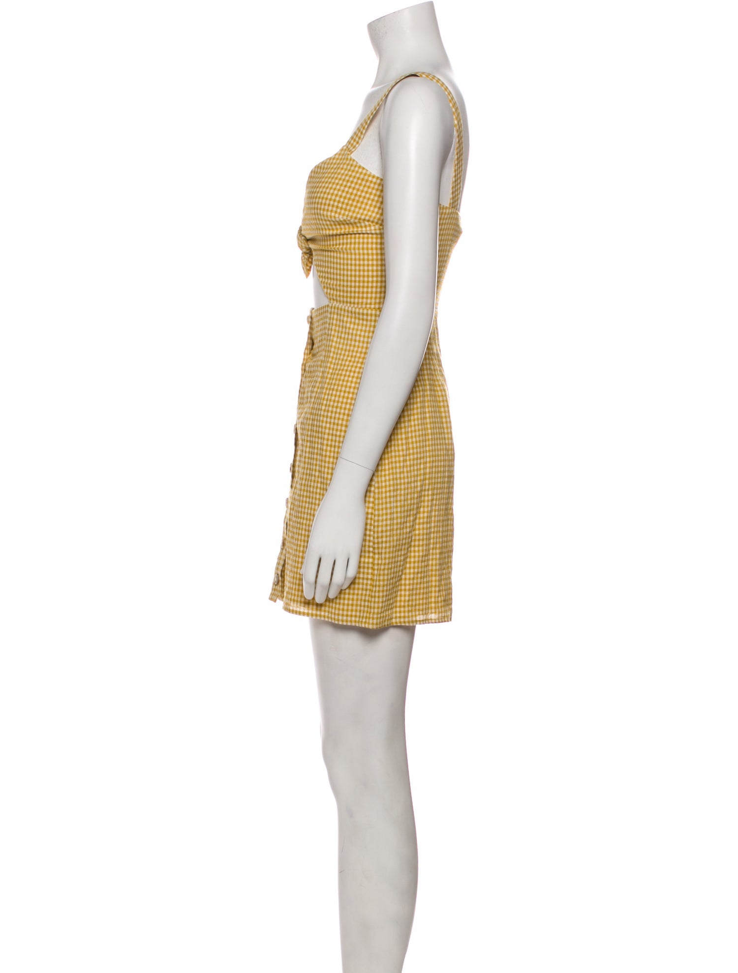 Tularosa Plaid Print Mini Dress w/ Tags