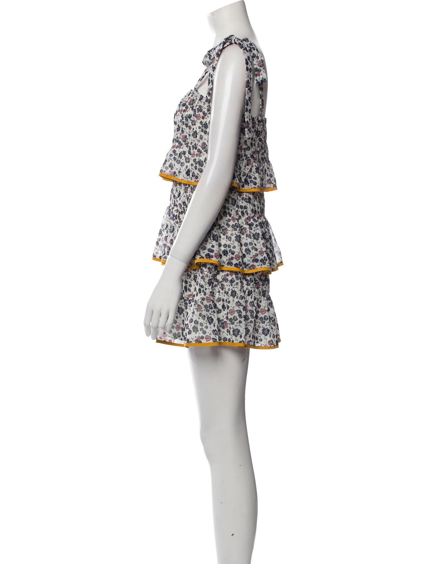 Tularosa Floral Print Mini Dress