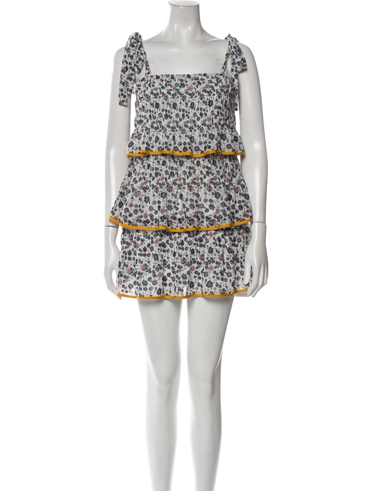 Tularosa Floral Print Mini Dress