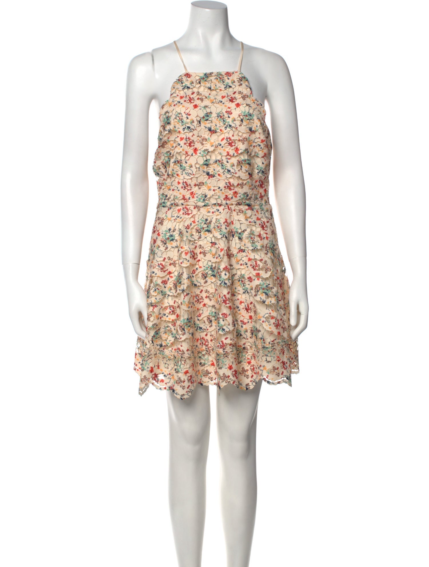 Tularosa Floral Print Mini Dress