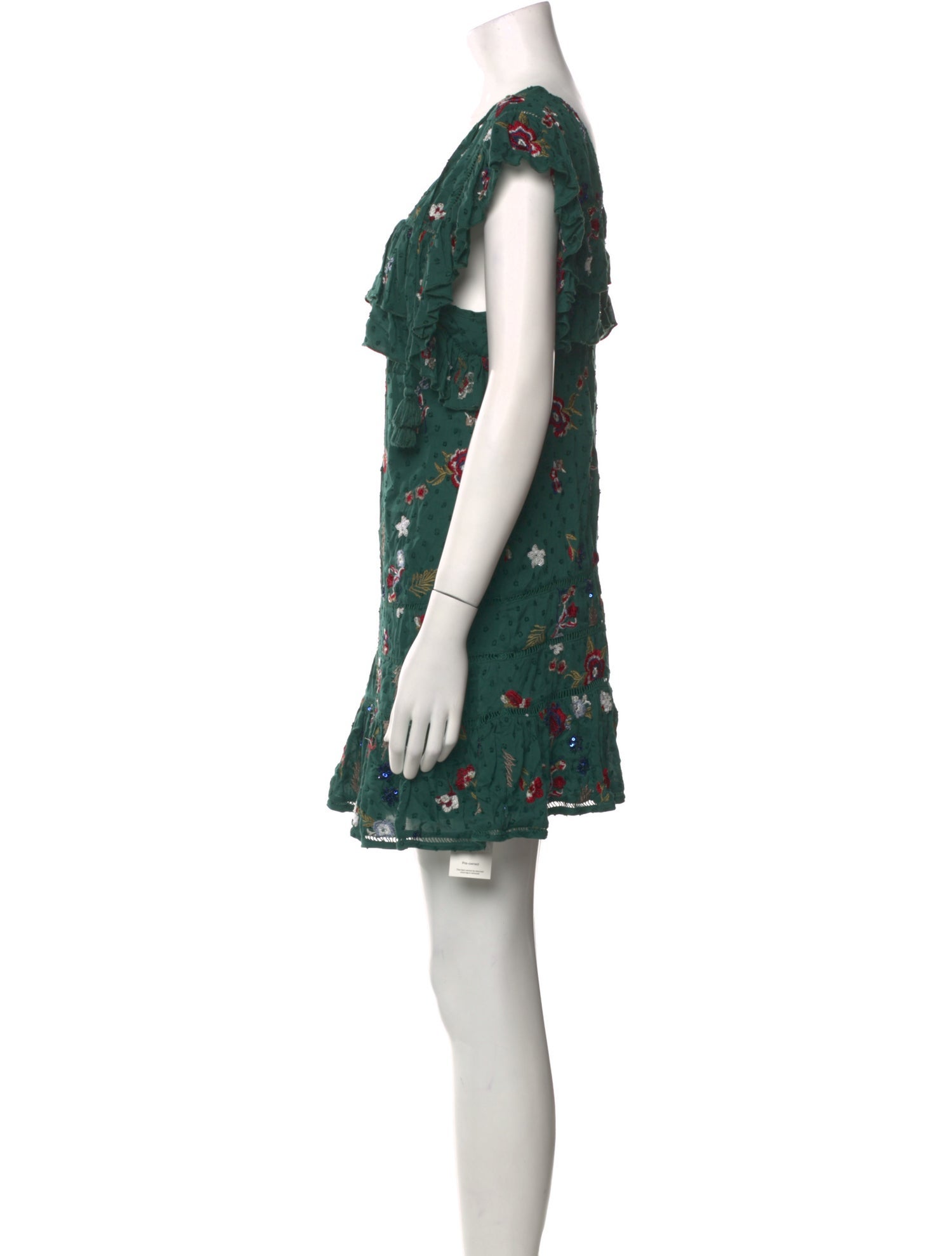 Tularosa Floral Print Mini Dress