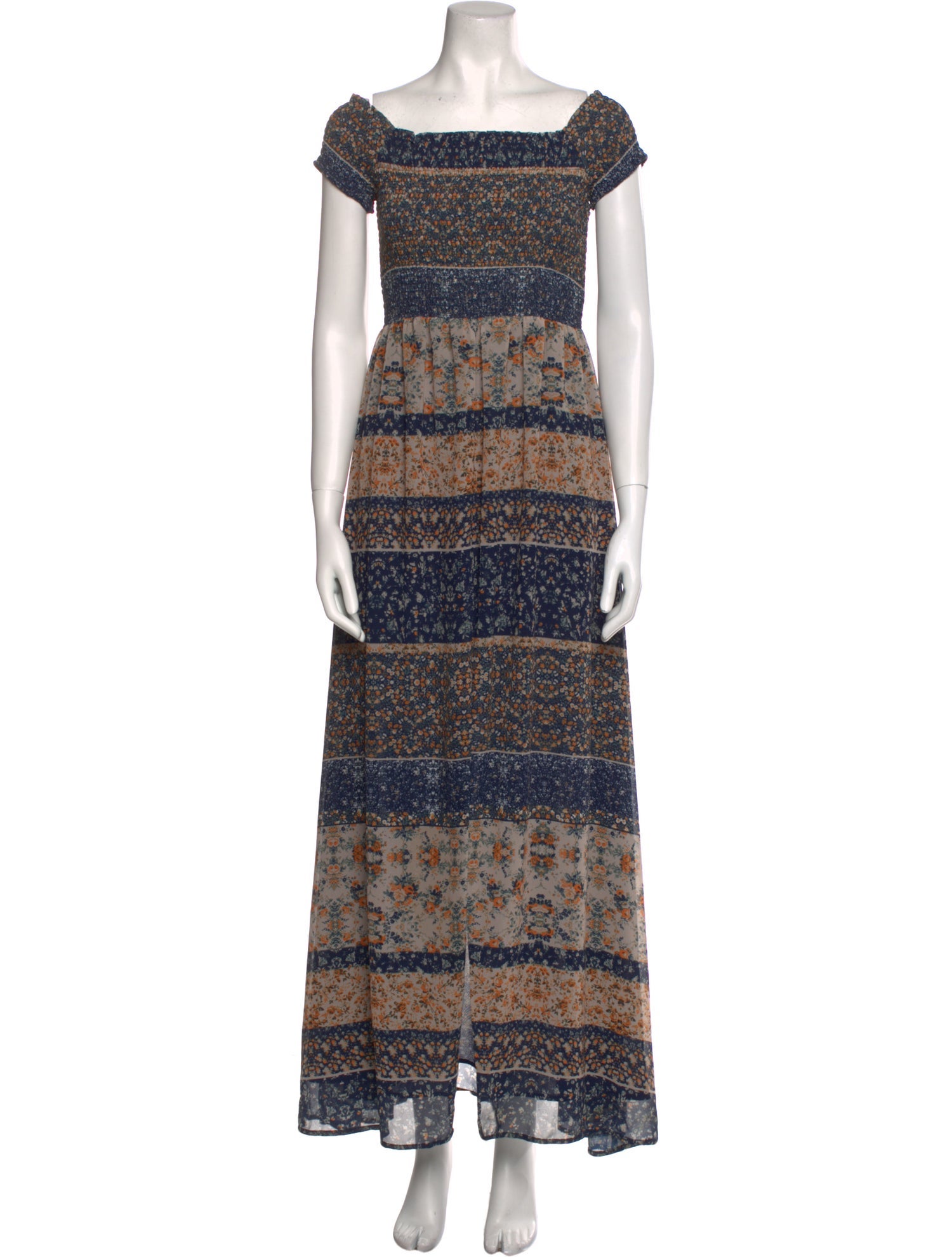 Tularosa Printed Long Dress
