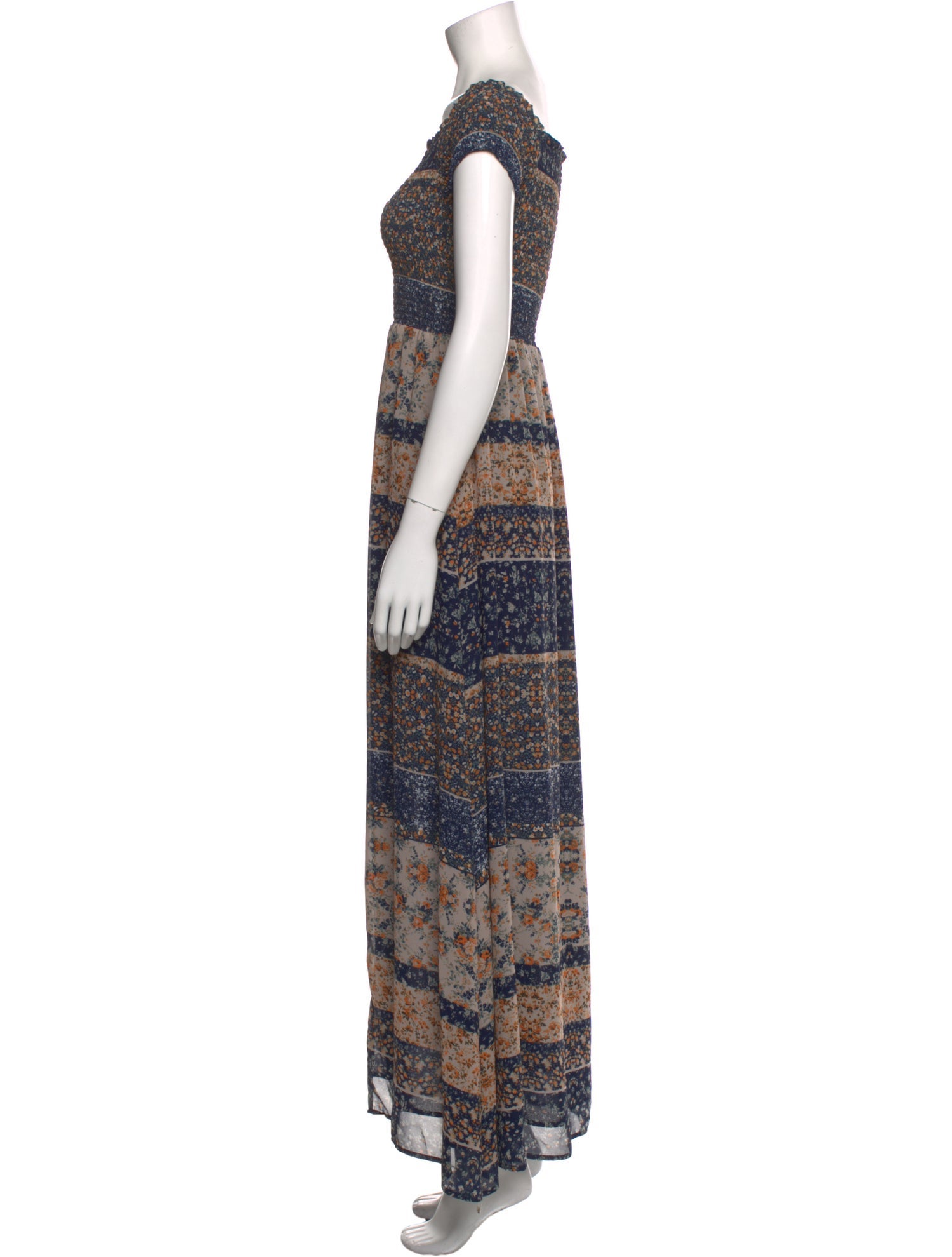 Tularosa Printed Long Dress