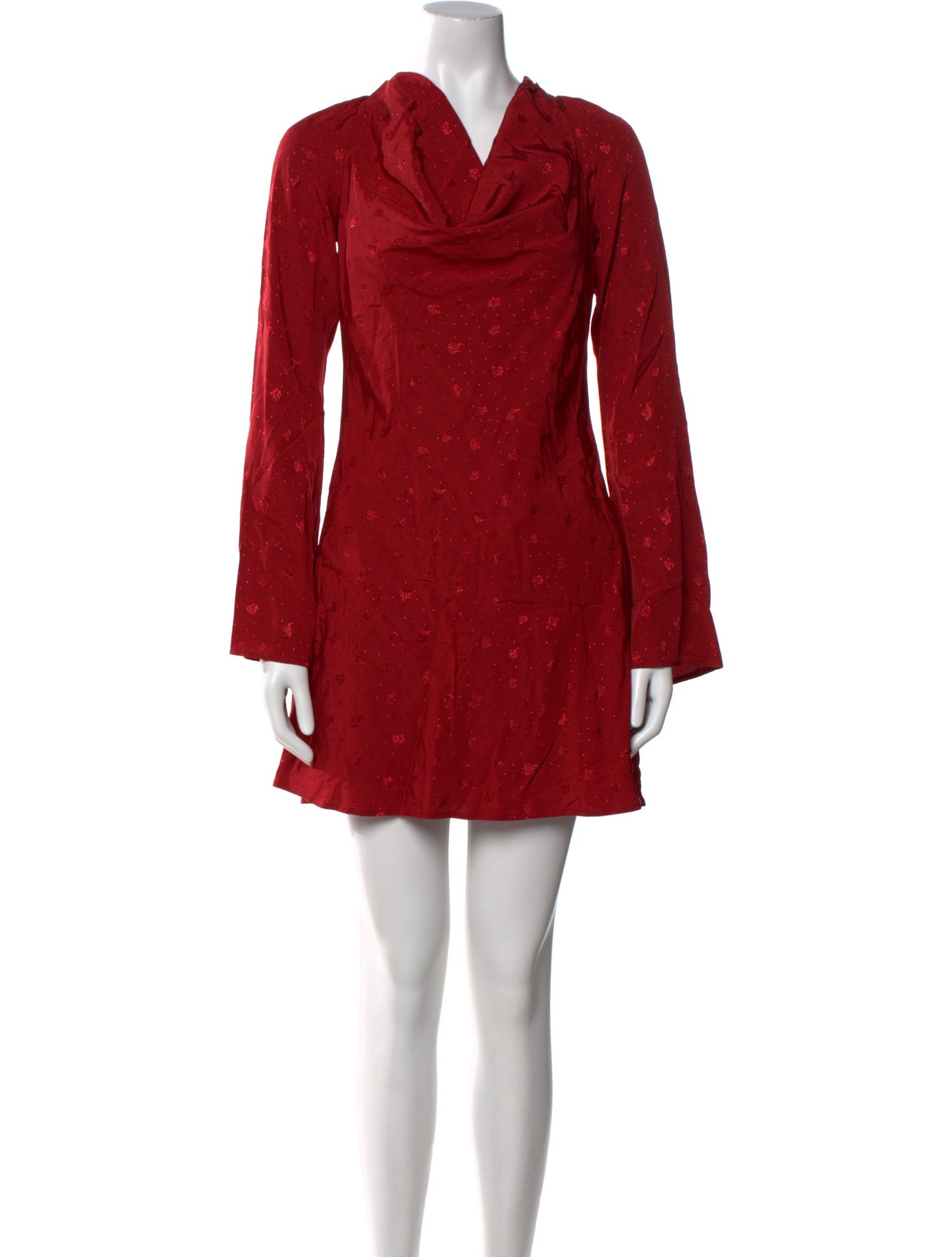 Tularosa Cowl Neck Mini Dress