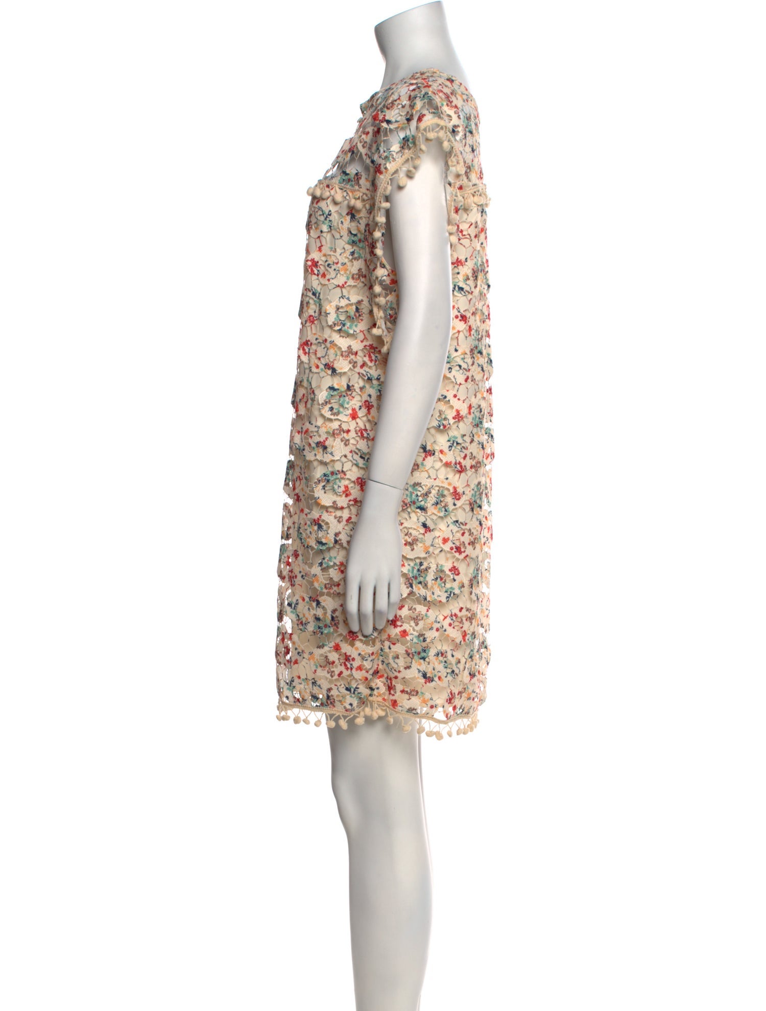 Tularosa Floral Print Mini Dress