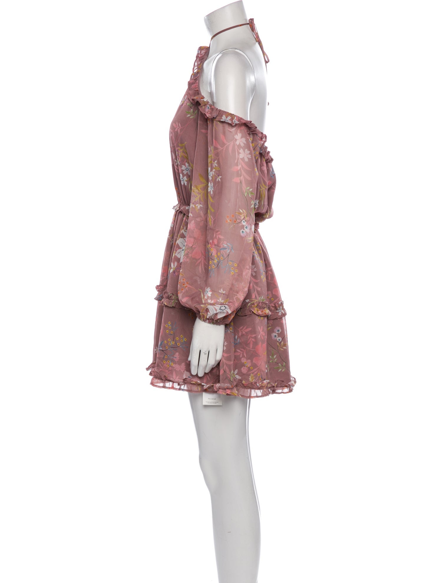 Tularosa Floral Print Mini Dress