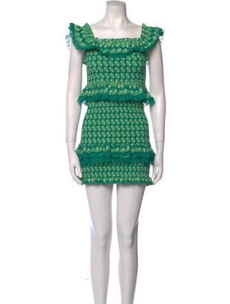 Tularosa Printed Mini Dress