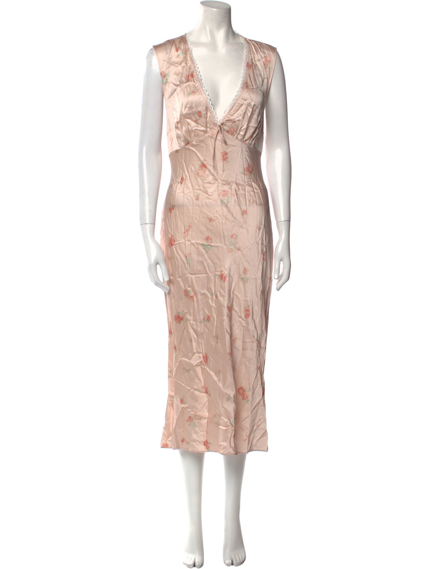 Tularosa Floral Print Long Dress