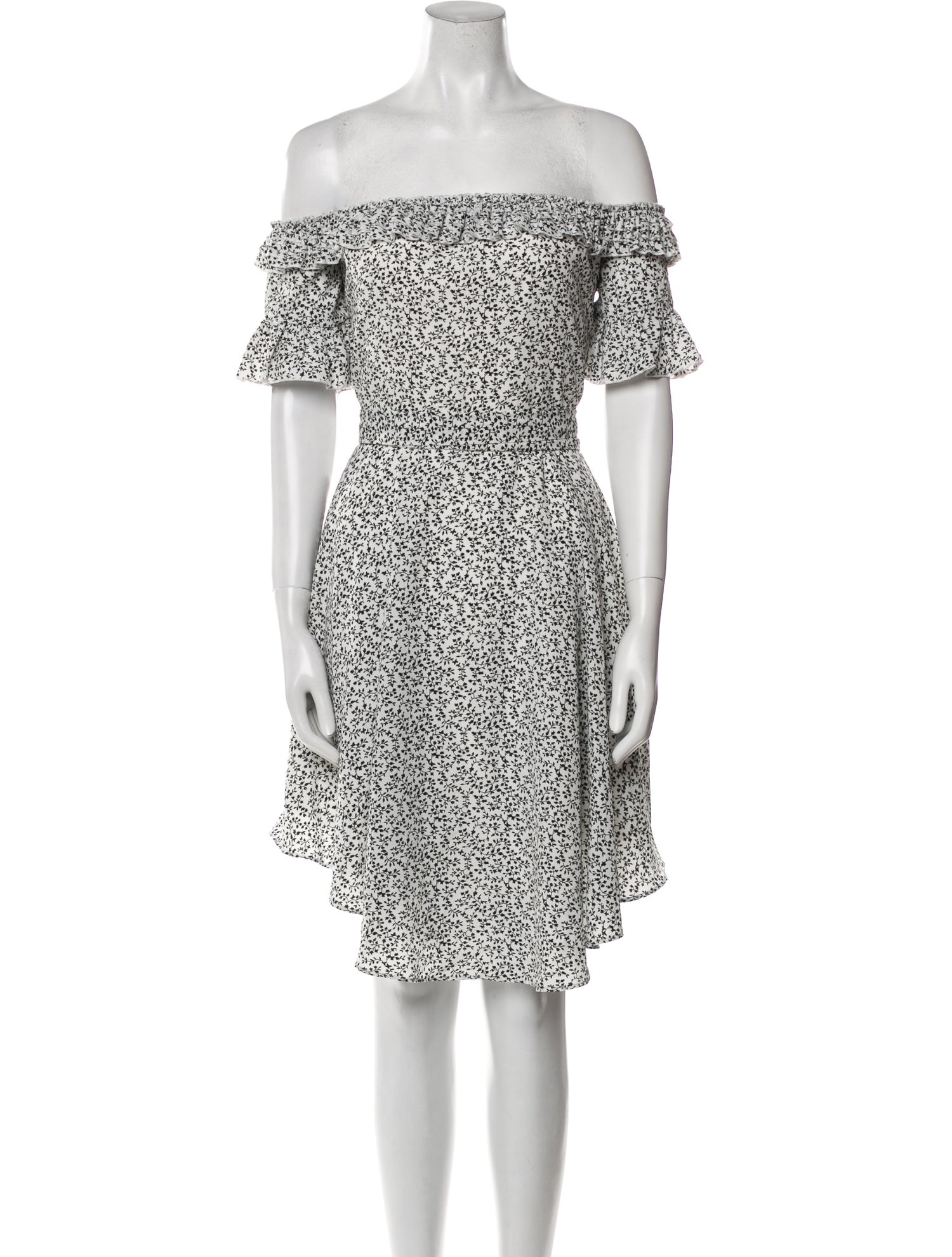 Tularosa Floral Print Mini Dress