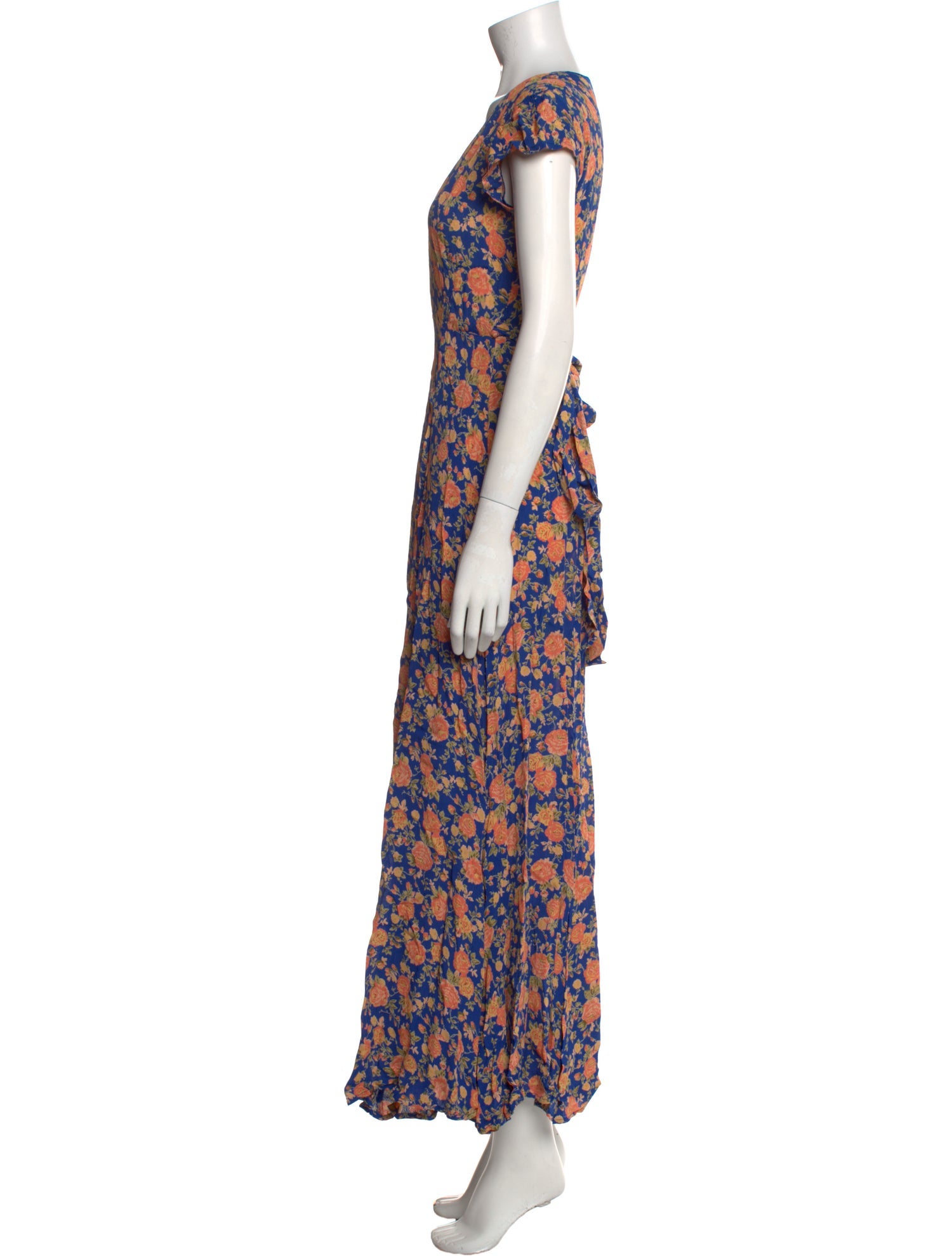 Tularosa Floral Print Long Dress
