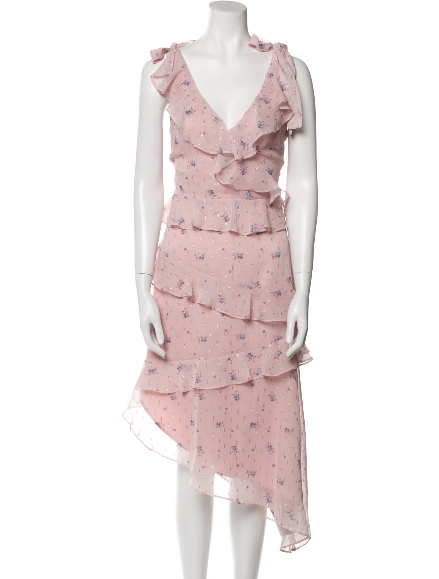 Tularosa Floral Print Long Dress