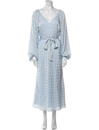 Tularosa V-Neck Long Dress