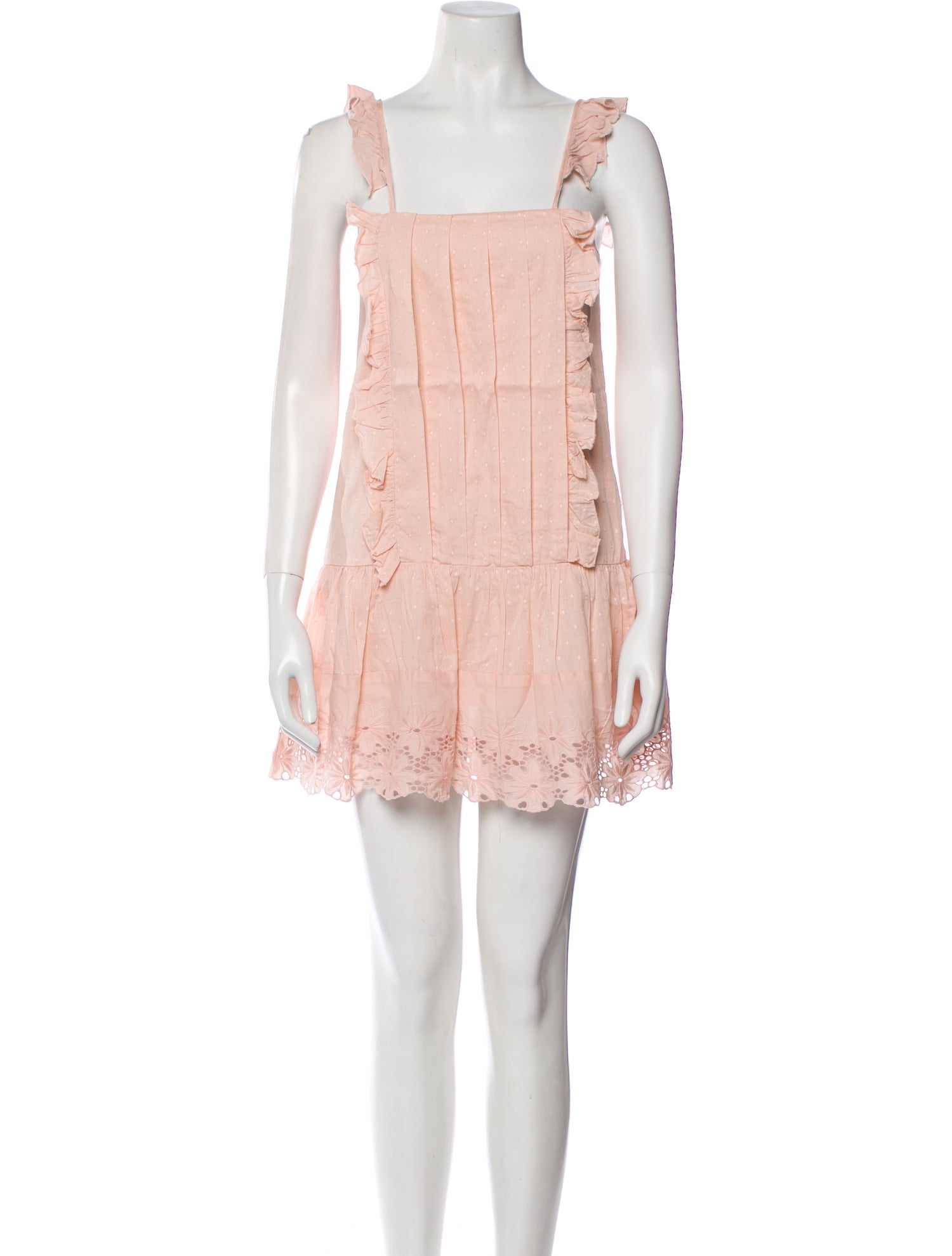 Tularosa Square Neckline Mini Dress