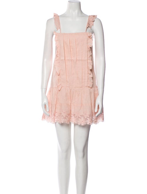 Tularosa Square Neckline Mini Dress