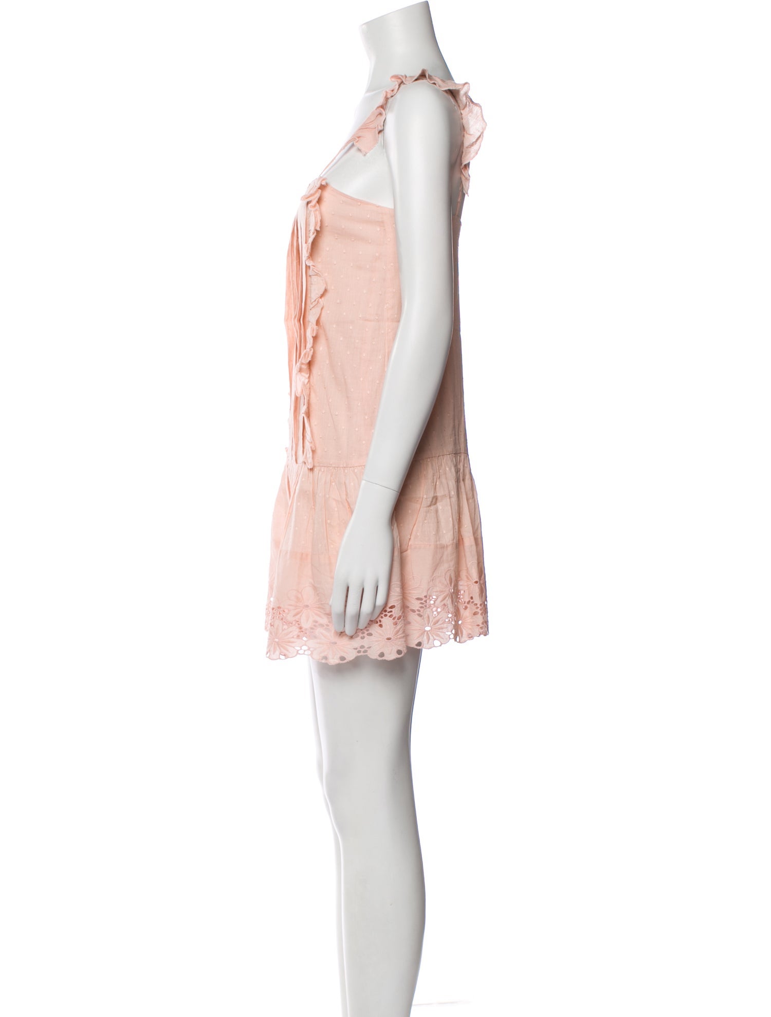 Tularosa Square Neckline Mini Dress