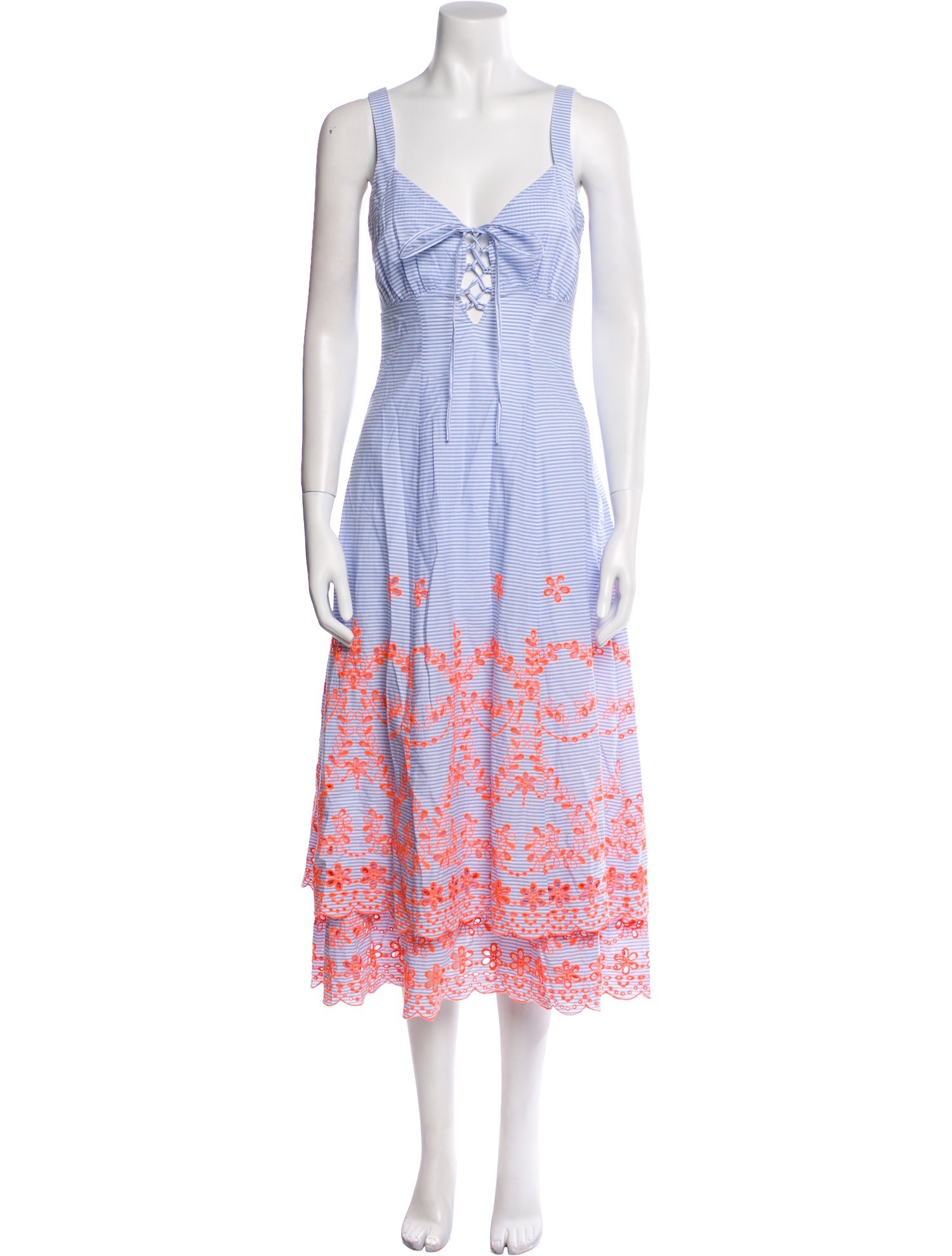 Tularosa Striped Long Dress