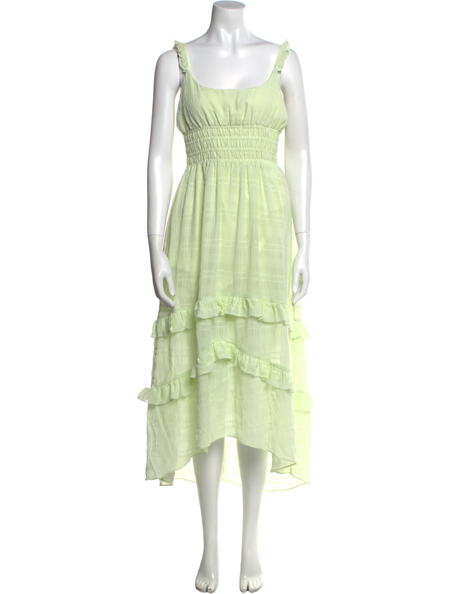 Tularosa Square Neckline Long Dress