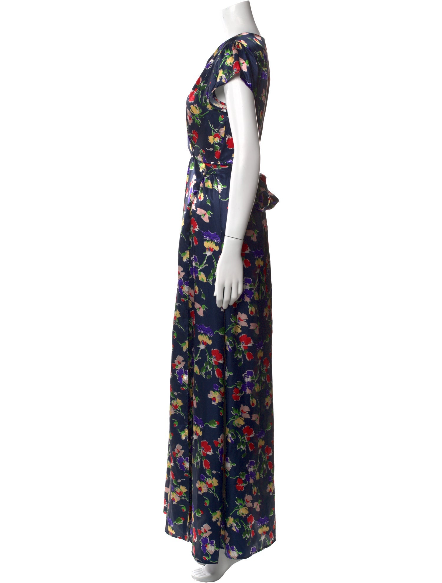Tularosa Floral Print Long Dress