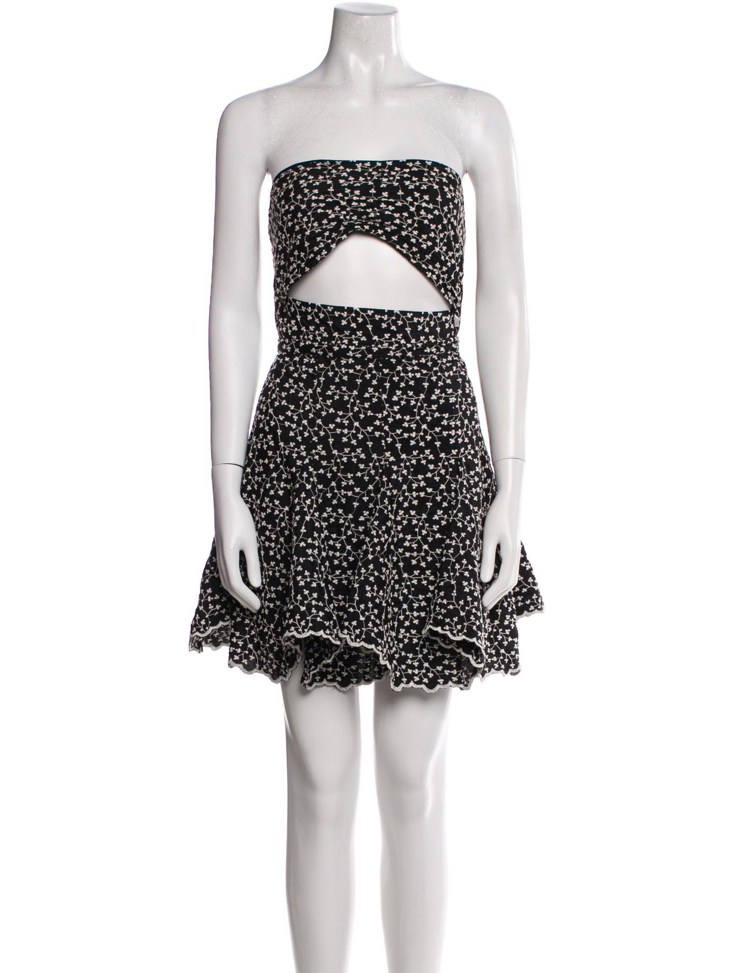 Tularosa Floral Print Mini Dress