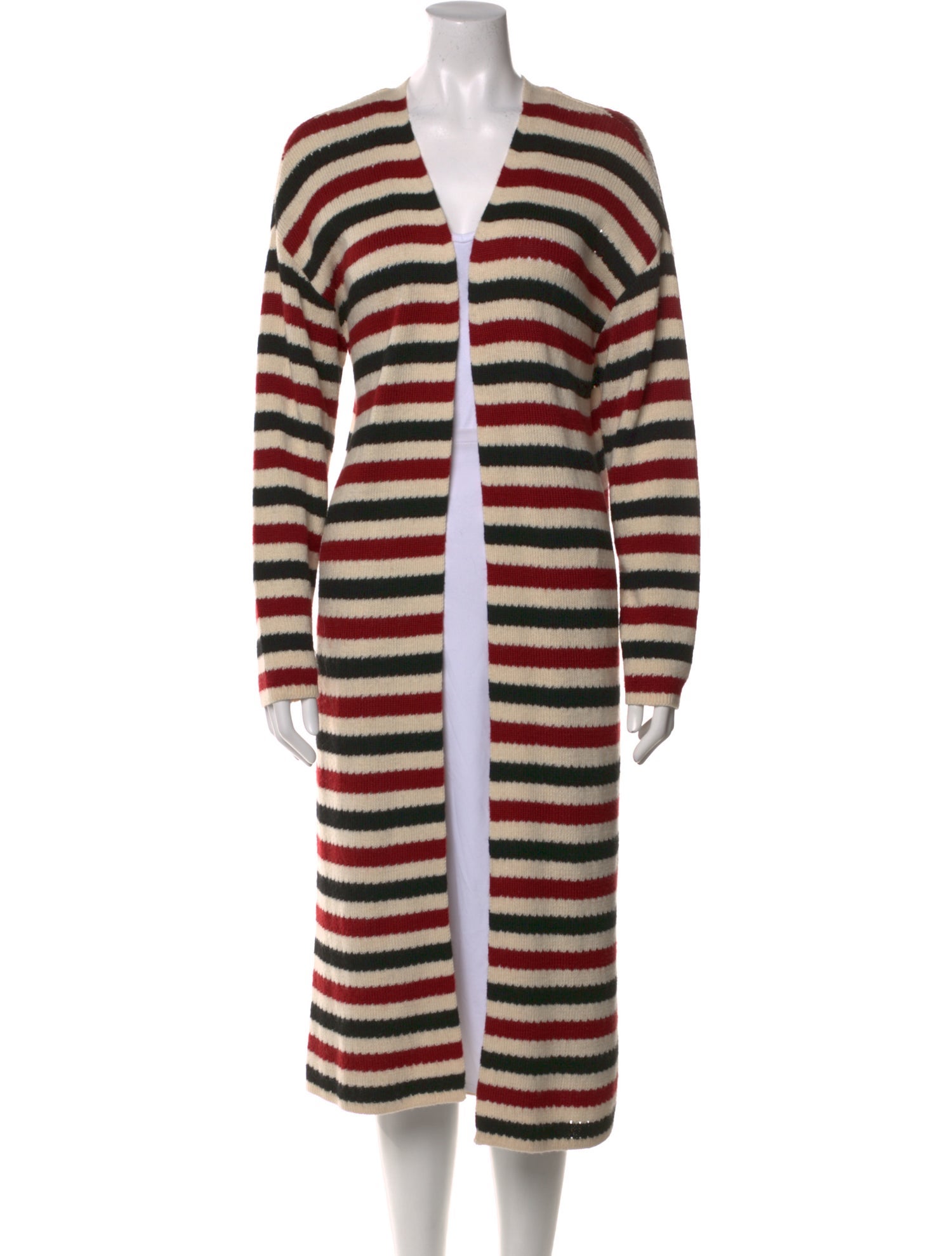 Tularosa Striped V-Neck Sweater