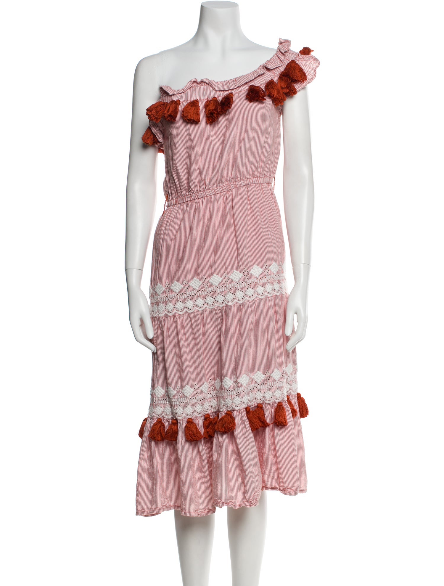 Tularosa Printed Midi Length Dress