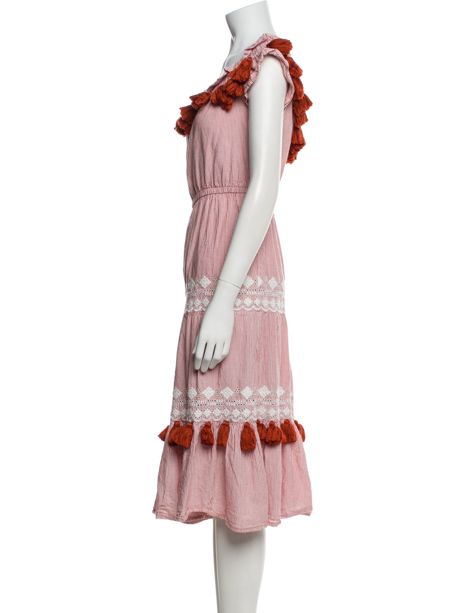 Tularosa Printed Midi Length Dress