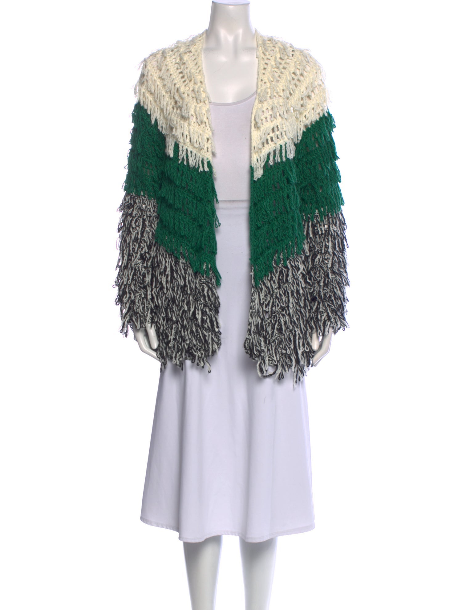 Tularosa Striped V-Neck Sweater