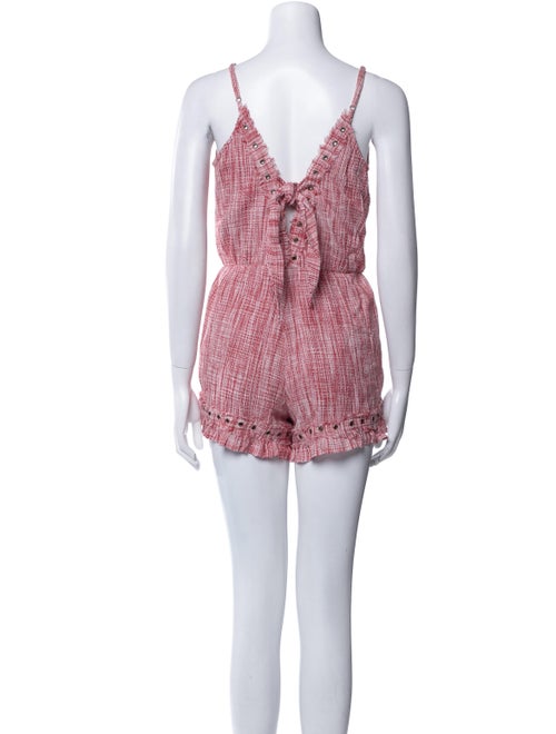 Tularosa Striped V-Neck Romper