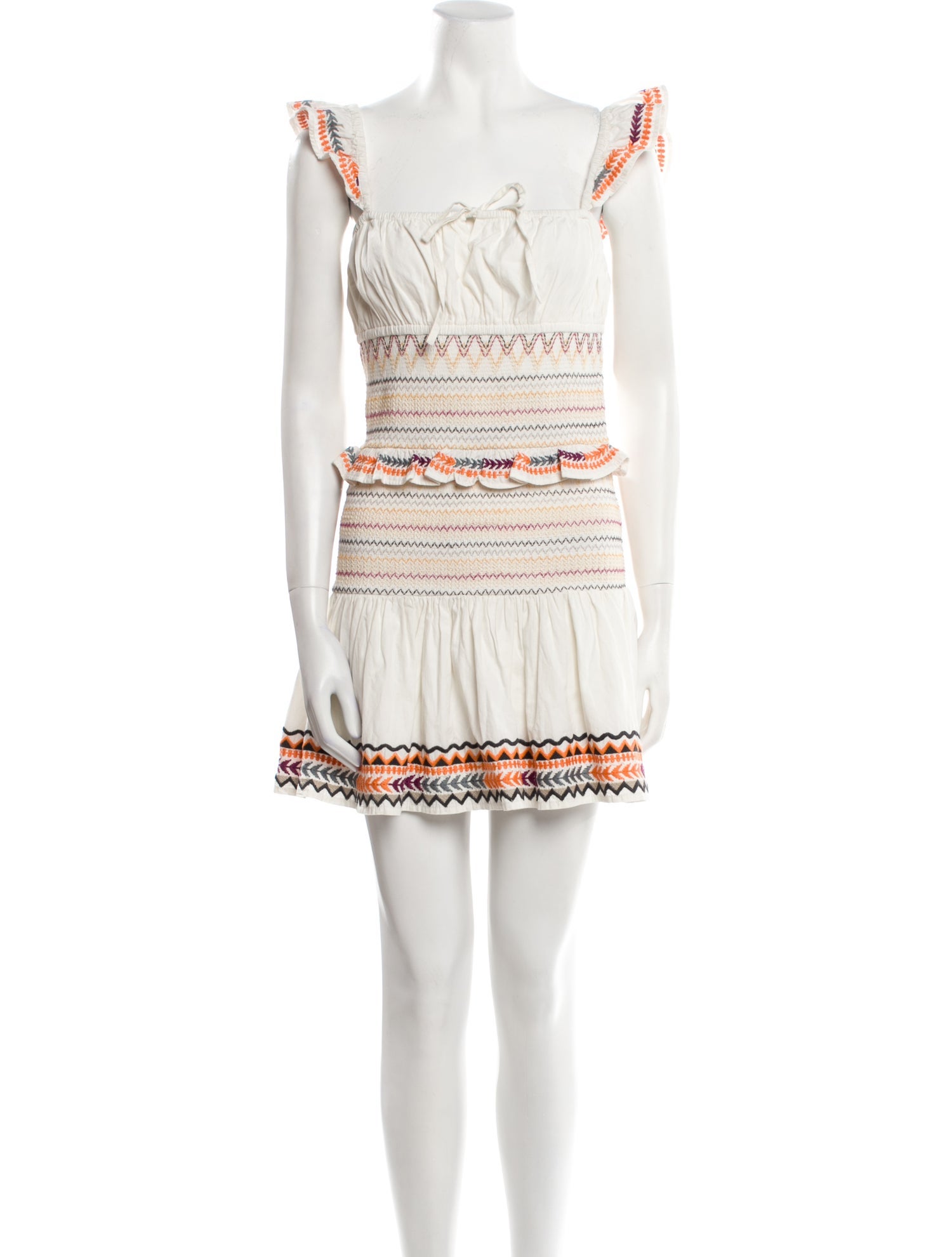 Tularosa Striped Mini Dress