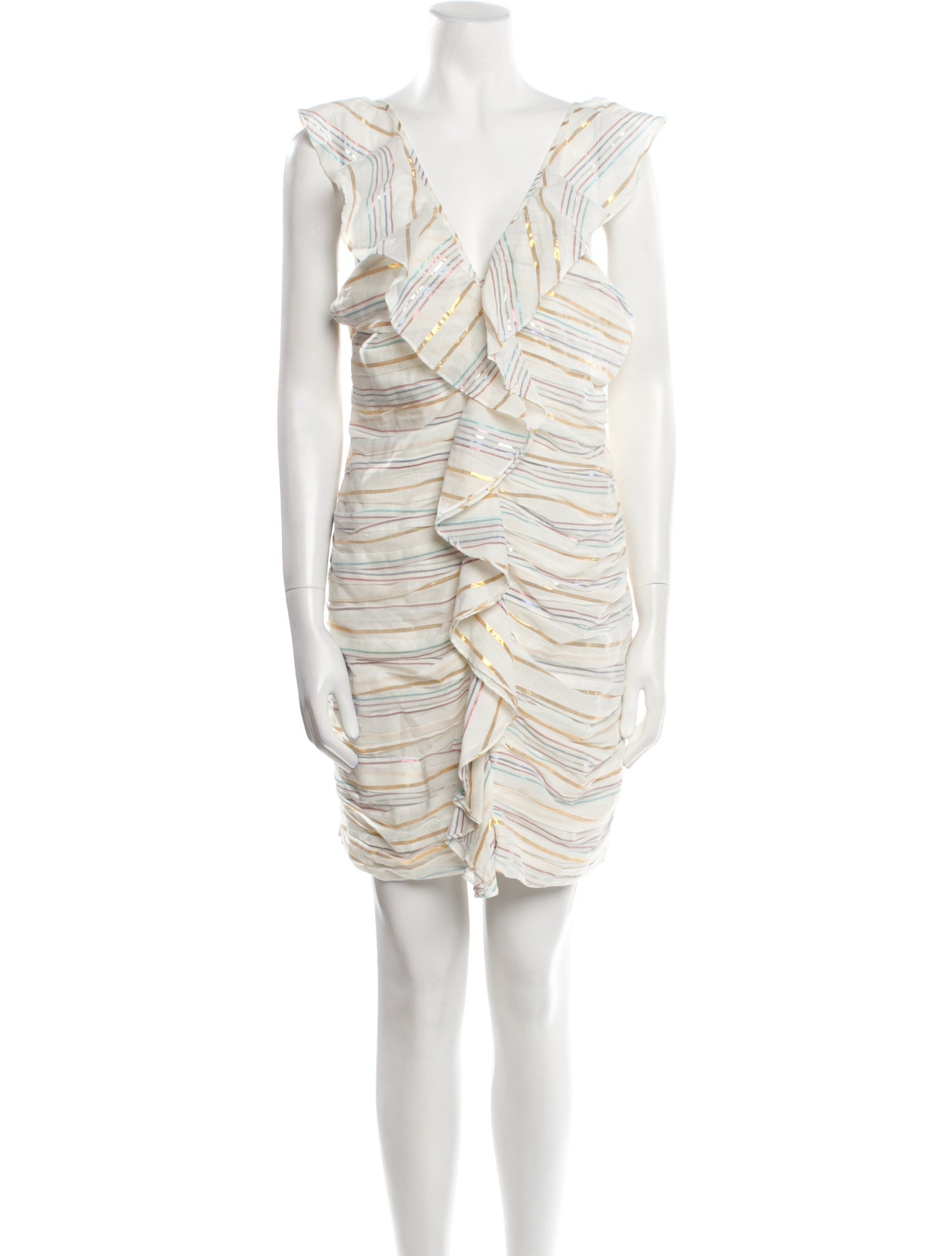 Tularosa Striped Mini Dress