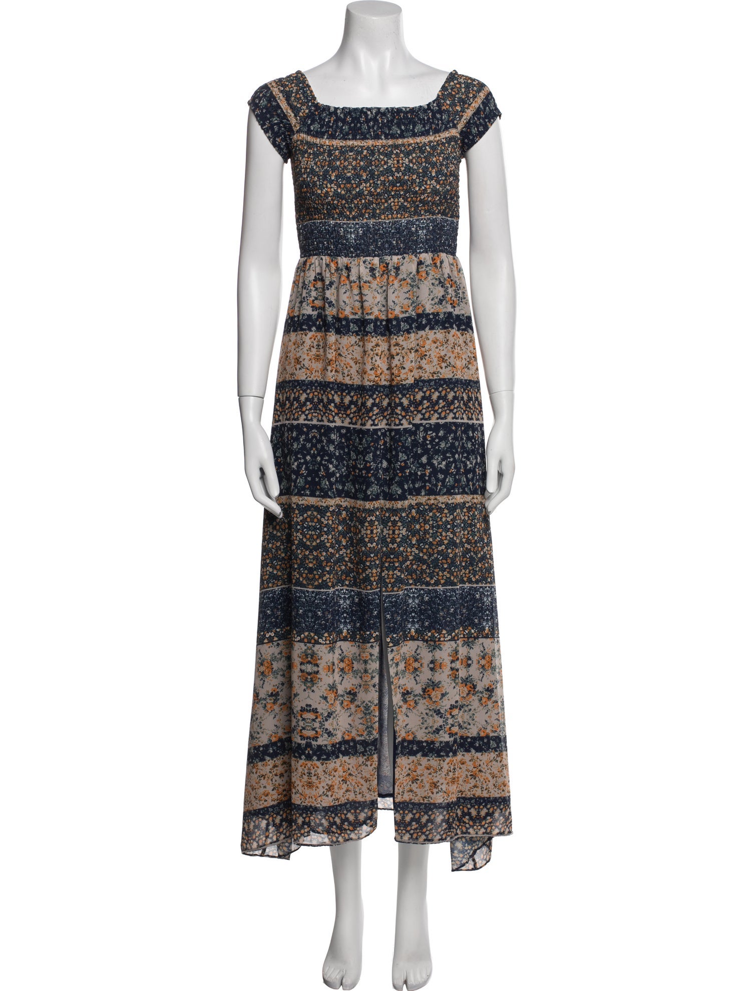Tularosa Printed Long Dress