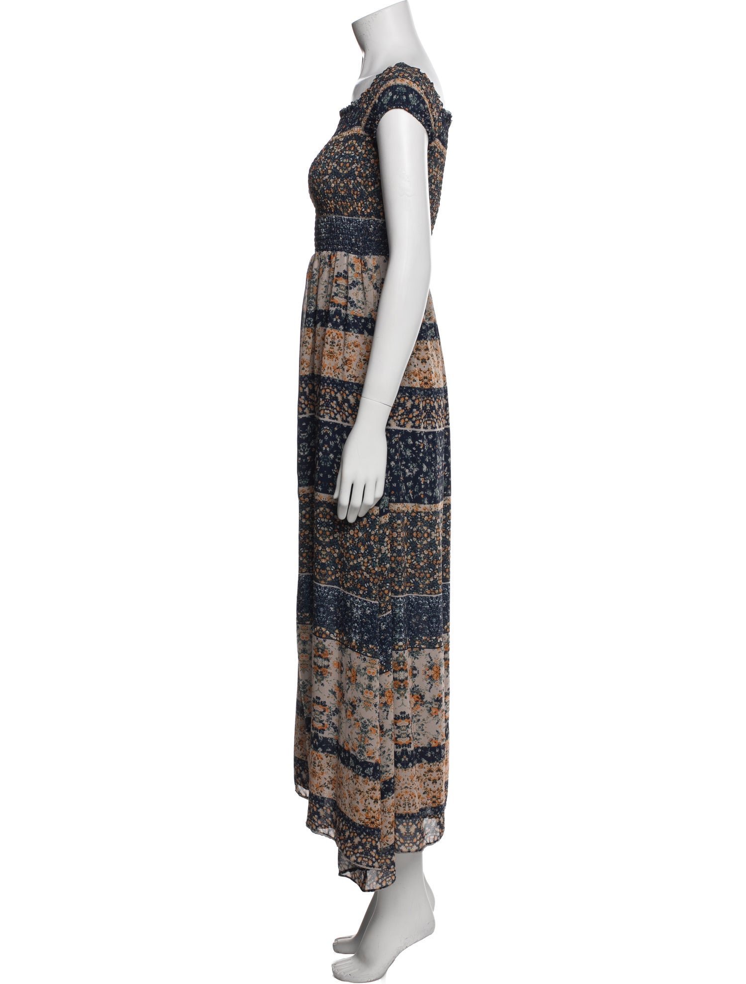 Tularosa Printed Long Dress
