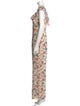 Tularosa Floral Print Scoop Neck Jumpsuit