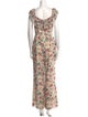 Tularosa Floral Print Scoop Neck Jumpsuit