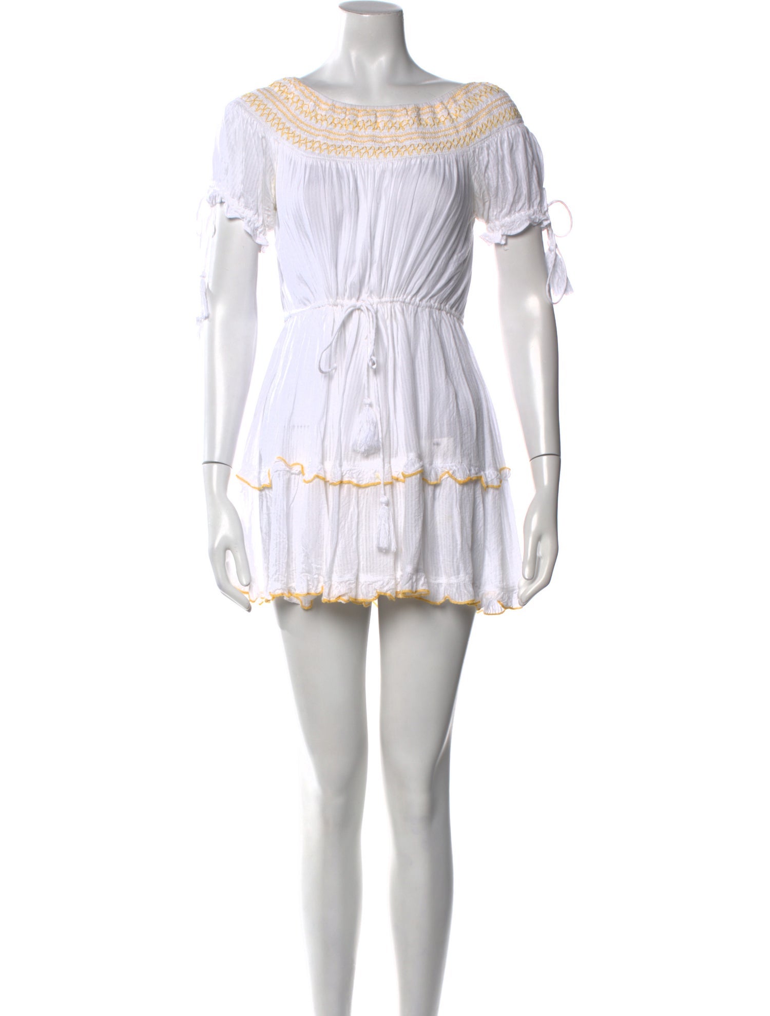 Tularosa Striped Mini Dress