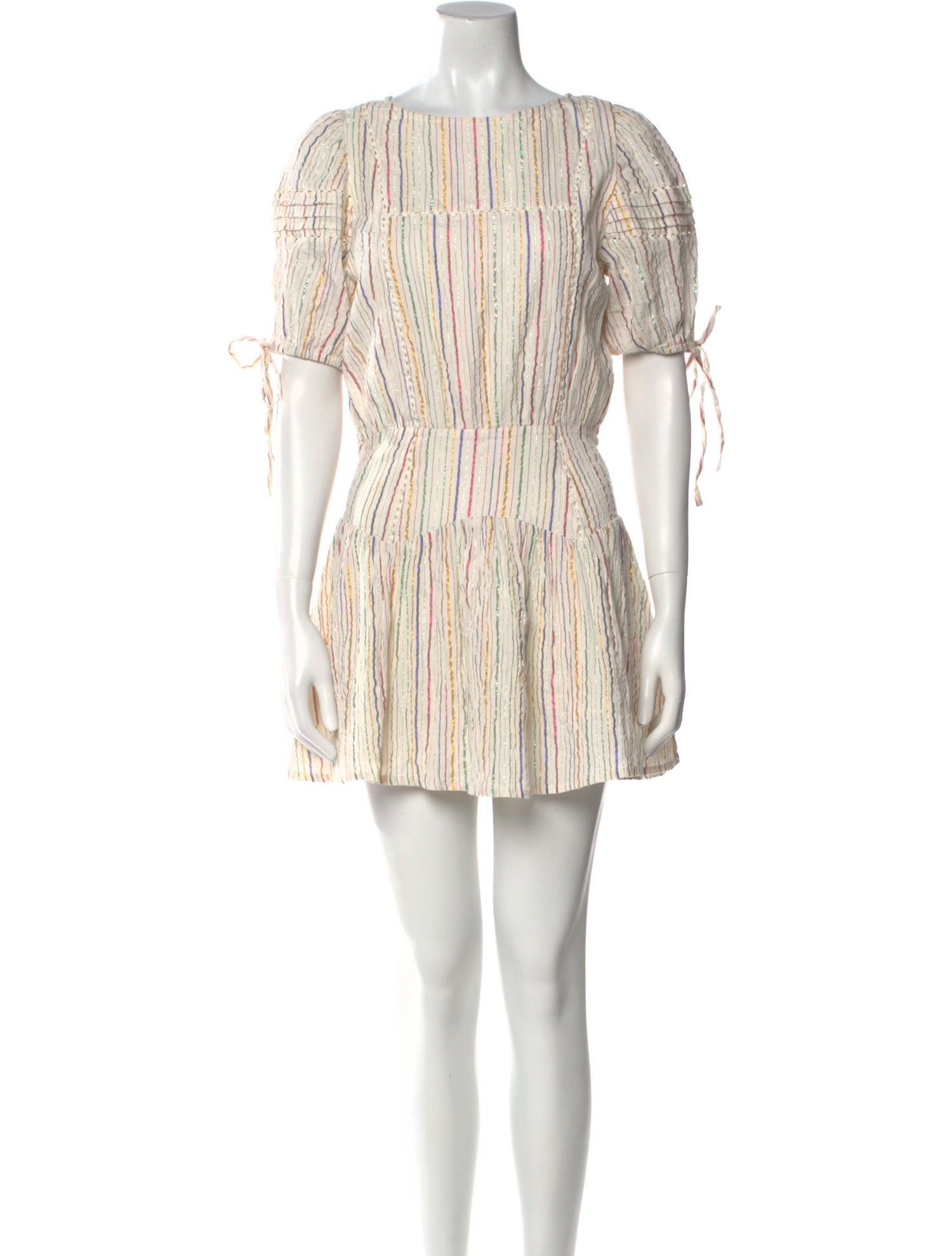 Tularosa Striped Mini Dress